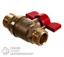 Кран шаровой Valfex лат 11Б27фт1М Ду15 Ру40 р/р полн баб