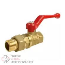 Кран шаровой Valfex лат 11Б27фт1М Ду25 Ру40 м/амер полн рыч