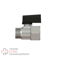 Кран шаровой Elsen MINI прямой 1/4" 1/4" НВ ручка-бабочка