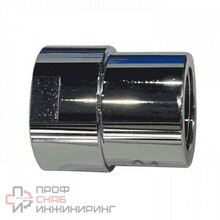 Муфта SantechSystems Ду25х20 ВР для полотенцесушителя хром латунь