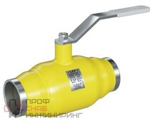 Кран шаровой LD для газа сварка/сварка, с рукояткой Ду20 Ру40