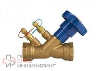 Ручной балансировочный клапан ГРАНБАЛАНС КБЛ (серия 10) DN 25, PN 25