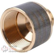 Переходник, Viega, R2 модель 3242, НВ, 1/2"x1 1/4", бронза