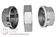 Американка вр/вр нержавеющая, AISI304 DN40 (1_1/2")  (CF8)  PTFE, PN16