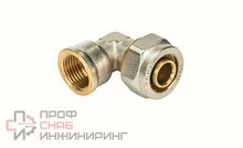 Угольник Henco 90° 20-3/4" S обжим-резьба вн. латунь