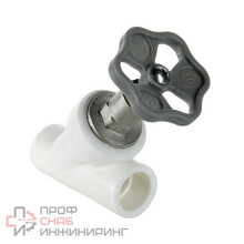 Вентиль полипропиленовый прямоточный Valtec VTP.714.0.020