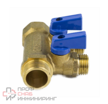 Коллектор лат шар/к син 3/4" м/р 4в 1/2" н/р 35мм Aquasfera 9025-03