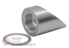 Бобышка угловая СТ20 М20х1,5, проходная Kipvalve