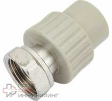 Муфта с накидной гайкой PPR РОСТУРПЛАСТ 20х3/4 BP