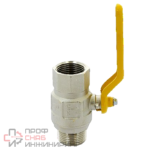 Кран Itap HВ 3/4' газовый полный проход ручка стальная LONDON