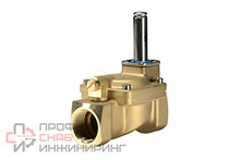 Клапан соленоидный АСТА ЭСК-100.08.E DN 50 PN 24 без сервопривода без катушки