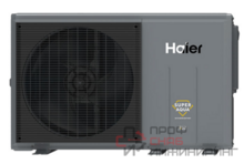 Тепловой насос, Haier, Super Aqua HE Monobloc, AW16NMXCHA, с проводным сенсорным пультом управления с диагональю 5 дюймов