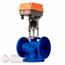 Клапан Теплосила трехходовой смесительный регулирующий TRV-3-40-25-32