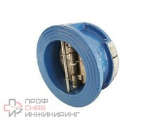 Клапан обратный двухстворчатый Tecofi межфланцевый DN350 PN16