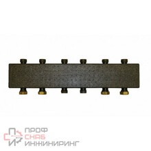 Распределительный коллектор DAB DN25-5 на 5 контуров (ГБМ)