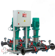 Насосная станция пожаротушения Wilo CO 4 MVL 816/SK-FFS-PN25-R-CS