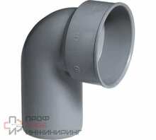 Отвод РосТурПласт сифонный ВК ПП 50/50х90 серый G