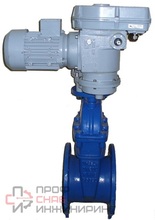 Задвижка A4016BS080EAGZ3x380 3х380В ГЗ IP65 Abra