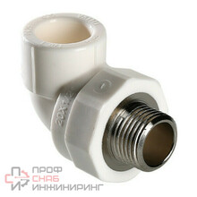 Фитинг Valtec полипропиленовый – угольник с переходом на наружную резьбу VTP.753.0.02505