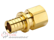 Переходник 25-1", WAAG Axial, надв.гильза-резьба, вн., латунь