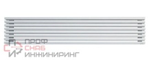 Радиатор Arbiola GORIZONT COMPACT 60х30 H/V 280x1000 RAL 9016 нижнее подключение