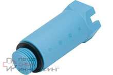 Заглушка удлиненная ELSEN 20x1/2" с наружной резьбой синяя