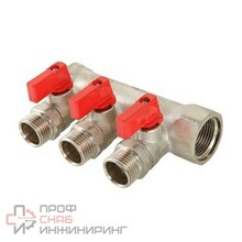 Коллектор с отсекающими кранами Valtec VTC.580.N.0503