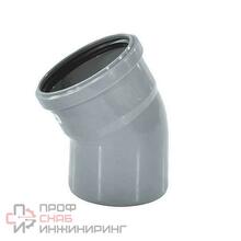 Отвод PP-H серый б/н Дн110х67гр в/к РосТурПласт 36672
