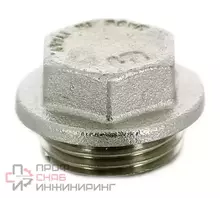 Заглушка Uni-fitt Н 1' никелированная