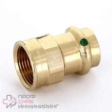 Переходник 22-1/2" Viega Sanpress, 2211, пресс-резьба, нар., бронза
