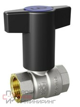 Кран шаровой латунный LD Pride нк Ду20 Ру40 м/м полн Т-рук 47.340.20 B