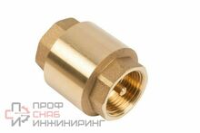 Клапан обратный Unipump 35509 Ду32 латунь муфтовый