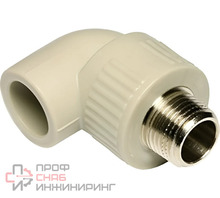Угольник комбинированный PPR наружная резьба РОСТУРПЛАСТ 25х 1/2