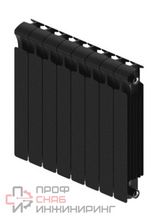 Радиатор биметаллический Rifar Monolit 3/4 500/8 Антрацит