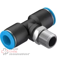 Тройник с цанговым зажимом и резьбой Festo QST-1/8-8