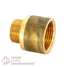 Переходник, Viega, R2 модель 3242, НВ, 3/4"x1", бронза (RX)