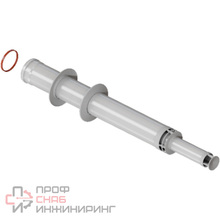 Труба с наконечником ROMMER АНТИЛЁД 60/100 900мм рабочая 750мм