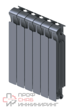 Радиатор биметаллический Rifar Monolit 3/4 500/6 Титан