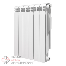 Радиатор отопления Теплоприбор AR1-500/16 алюминиевый, с межосевым расстоянием 500мм, 16 секций