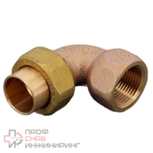 Угловое разъемное соединение ВР, коническое уплотнени� (бронза) DN22х3/4" модель 94096G