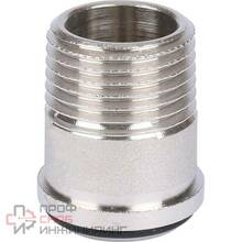 Кран шаровой полнопроходной с "американкой", ВР/НР, ручка бабочка 1/2 (EPDM) STOUT