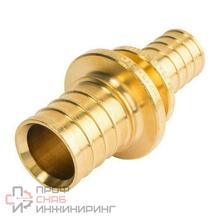 Муфта 16-16 General Fittings 3400 надв.гильза-надв.гильза, латунь