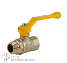 Кран шар лат газ Станд 221 Ду25 Ру40 м/р полн рыч ГАЛЛОП 115033