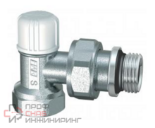 Вентиль запорный угловой FAR 1/2" ВР, EPDM
