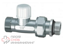 Вентиль запорный прямой FAR 1/2" М24х19, EPDM