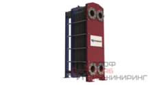 Теплообменник пластинчатый разборный 16763 SKBB-62L-E-24