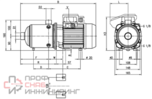 Насос Ebara MATRIXH/I 3-6T/0,9 IE3