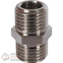 Ниппель HH никелированный STOUT 1/4 SFT-0004-001414