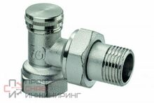 Клапан радиаторный запорно-регулирующий Imi heimeier Raditec угловой Rp 1/2' x R 1/2' DN 15