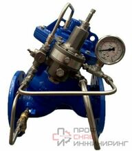 Регулятор давления «до себя» в сборе Ридан C301-R DN100 PN16 (диапазон: 0,5...8 бар)